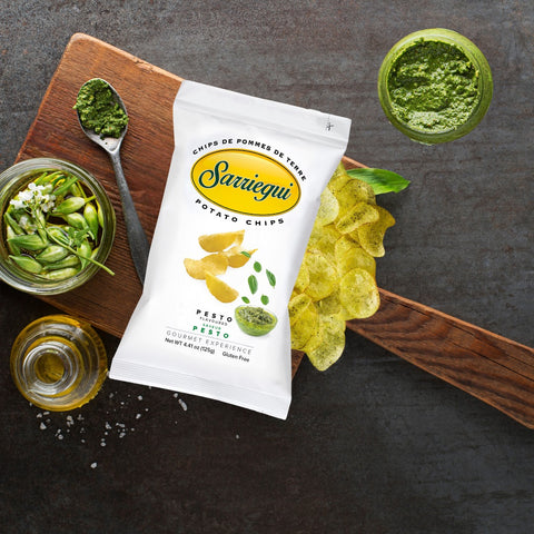 Spanische Pesto Chips