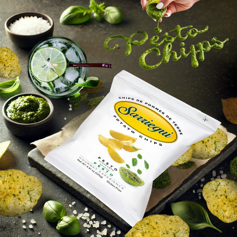 Spanische Pesto Chips