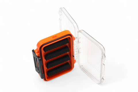 Wasserdichte doppelseitig Fliegendose - Small - Orange