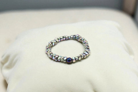 Wunderschönes Perlenarmband Rainbow - Blue Pearl von der Marke PEARLS®