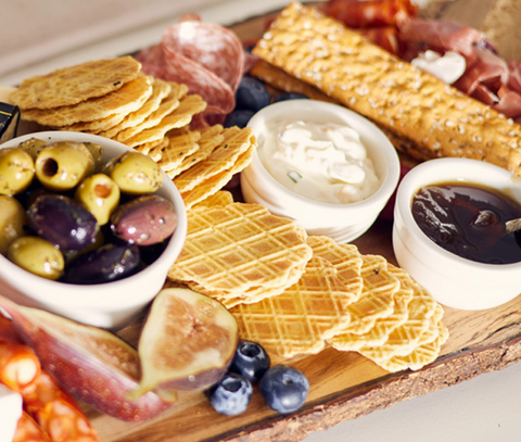 Herzhafte Waffel Cracker aus Frankreich