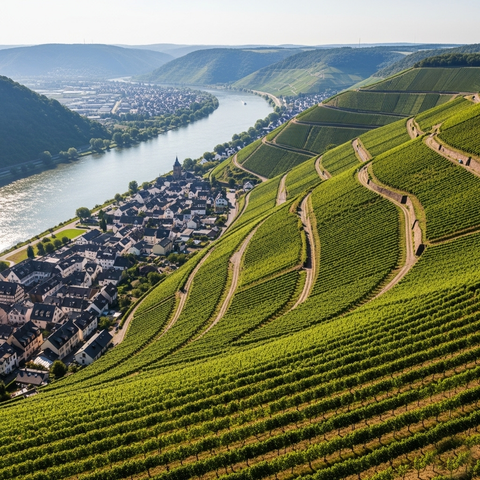 Weinberg im Rheingau Oestrich Winkel