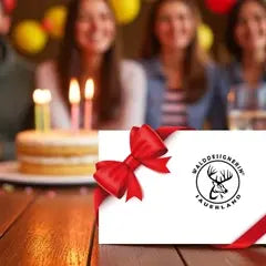Guten Geschmack verschenken mit einem Geschenkgutschein  - WALDDESIGNERIN® 
