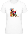 Damen T-Shirt - "Oma Elli" - 100 % Baumwolle - WALDDESIGNERIN® 