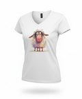 DamenT-ShirtSchafVAusschnit-04 - WALDDESIGNERIN®