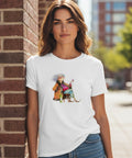 Damen T-Shirt - "Oma Elli" - 100 % Baumwolle - WALDDESIGNERIN® 