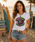 Damen T-Shirt - "Sauerland Hippies - Only the good Vibes" - 100 % Baumwolle