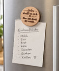 Kühlschrankmagnet aus Holz „Alle denken nur an sich, nur ich denk an mich“  - WALDDESIGNERIN® 