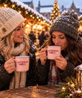 Tasse „Glühwein Girls on Tour“ in Rosa - Kultbecher für Mädelsabende - WALDDESIGNERIN® 