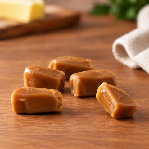 Bio-Karamellbonbons aus Frankreich mit gesalzener Butter - WALDDESIGNERIN® 