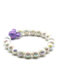 Perlenarmband by PEARLS Sauerland - Pearl / Lila