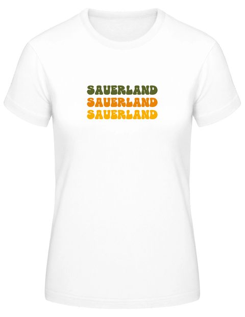 Wunderschönes Damen T-Shirt - "SAUERLAND" - 100 % Baumwolle - "Sauerland Edition"
