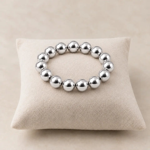 Perlenarmband in Silber - PEARLS® - WALDDESIGNERIN® 