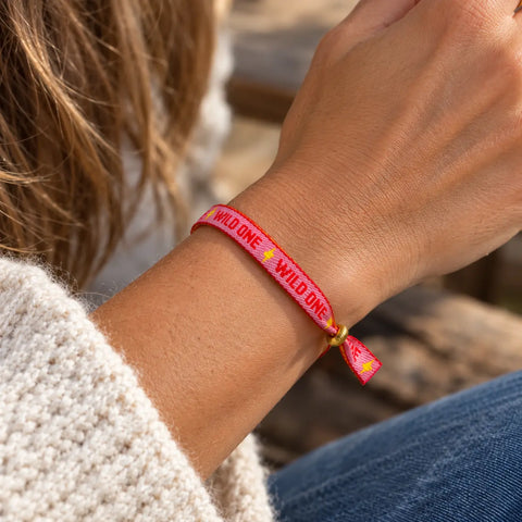 Armband aus Schmuckband - Wild One - WALDDESIGNERIN®