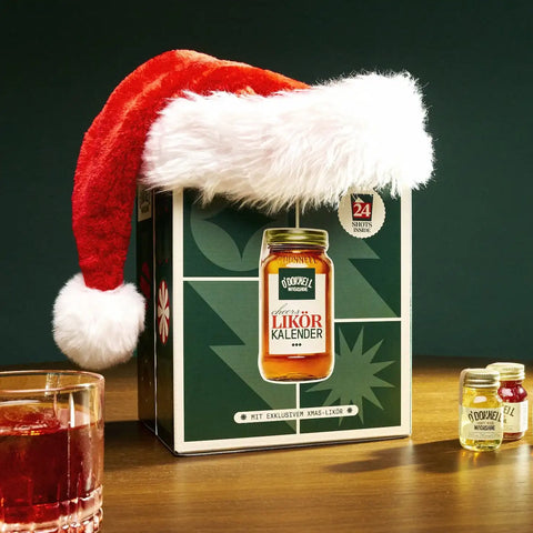 O’DONNELL MOONSHINE Shot Adventskalender - 24 Likör-Shots zum Entdecken - WALDDESIGNERIN®