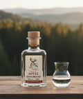 Apfel Edelbrand in 200 ml Designer Edelglasflasche - Cheers my Deer