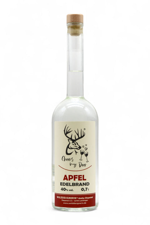 Feiner Apfelbrand aus dem Sauerland in einer Designergasflasche