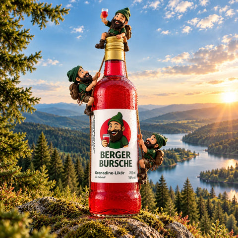 Berger Bursche Grenadine Likör – WALDDESIGNERIN®