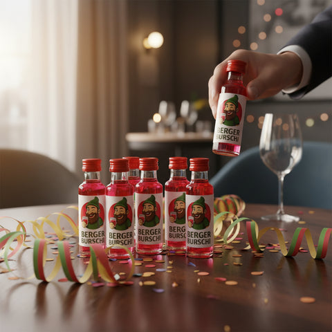 Berger Bursche – Fruchtiger Grenadine-Likör für jeden Anlass - Aus dem Sauerland