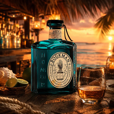 Haitischer Rhum aus frischem Zuckerrohrsaft. Traditioneller Clairin-Trempé mit ausgewählten Botanicals - WALDDESIGNERIN® 