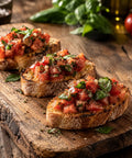 Bruschetta Arrabbiata mit Chili - Italienische Bruschetta mit feiner Chili-Schärfe - WALDDESIGNERIN® 
