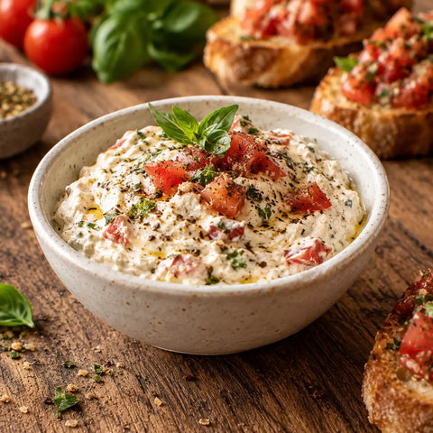 Bruschetta Arrabbiata mit Chili - Italienische Bruschetta mit feiner Chili-Schärfe - WALDDESIGNERIN® 