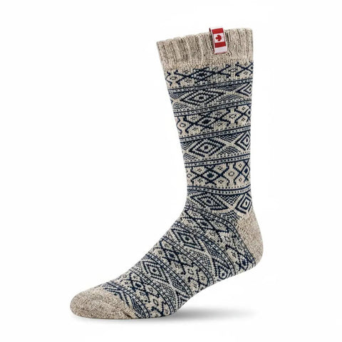 "Canadian Socks" THERMO Woll Socken - Blau – WALDDESIGNERIN®