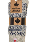 "Canadian Socks" THERMO-Wollsocken - Blau
