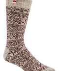 "Canadian Socks" THERMO Woll Socken - Bordeaux Rot