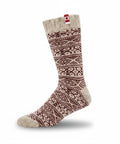 "Canadian Socks" THERMO Woll Socken - Bordeaux Rot - WALDDESIGNERIN®