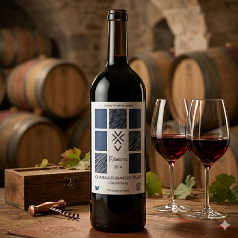 Château Les Graves de Viaud Réserve 2019 - Magnum Flasche!