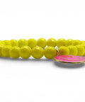 Perlenarmband Gelb mit Smiley - PEARLS® - Jetzt im Sauerland kaufen!