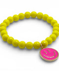 Perlenarmband Gelb mit Smiley - PEARLS® - Jetzt im Sauerland kaufen!