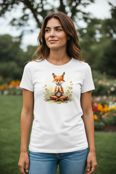 Damen T-Shirt - "Yoga Fuchs" - Sauerland Edition