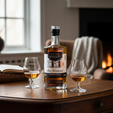 EBERLE Alter Weinbrand aus dem Rotweinfass