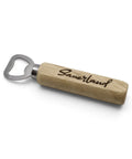 Flaschenöffner mit Gravur "Sauerland" aus Holz und Edelstahl - WALDDESIGNERIN® 
