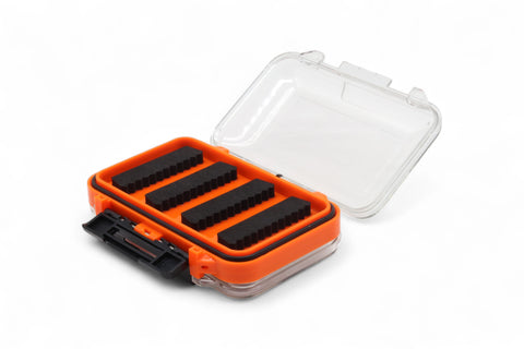 Wasserdichte doppelseitig Fliegendose - Small - Orange