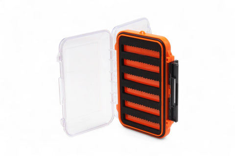 Wasserdichte doppelseitig Fliegendose - Medium - Orange