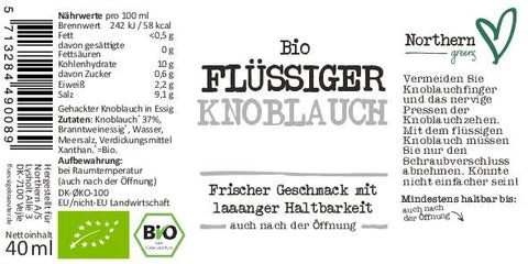 Flüssiger Knoblauch aus der Flasche - Im Sauerland kaufen!