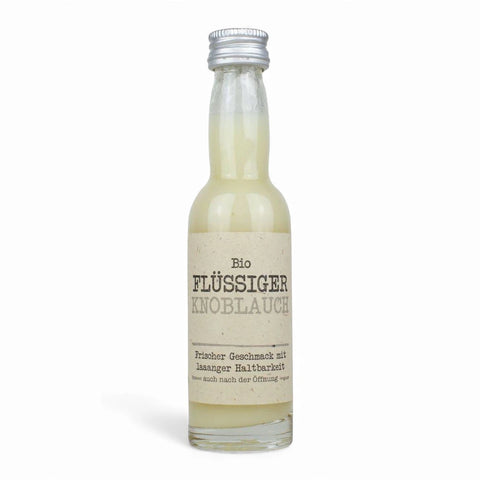 Flüssiger Knoblauch aus der Flasche - Lecker!