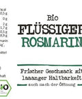 Flüssiger Rosmarin im Sauerland
