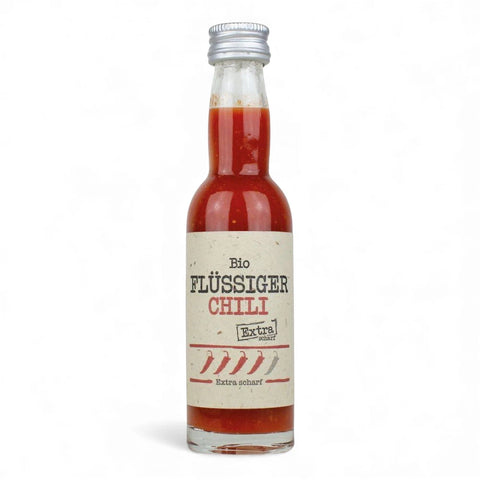 Füssiger Chili aus der Flasche