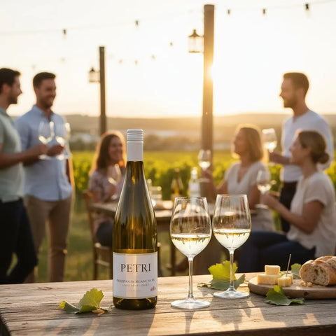 PETRI - Frizzante Blanc SANS - alkoholfrei - WALDDESIGNERIN® 