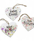 Deko-Herz - Anhänger - Alles Liebe
