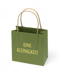 Geschenktüte "Eine Kleinigkeit" Wald Grün