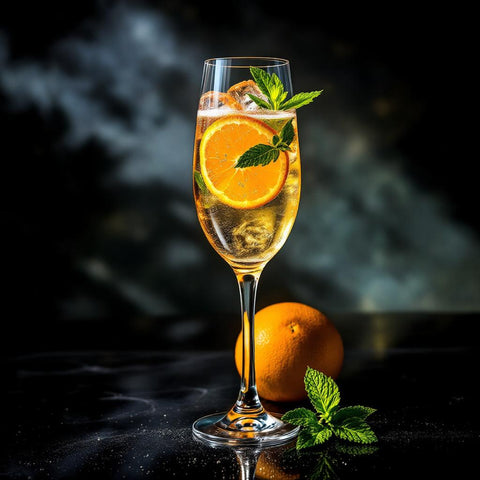 Feinster Orangen-Gin, hergestellt auf Basis unseres Premium Dry Gin “The Classic”. Gelagert mit sonnengereiften Orangen, verfeinert mit Rohrzucker. Feinbittere Note, nicht zu süß!