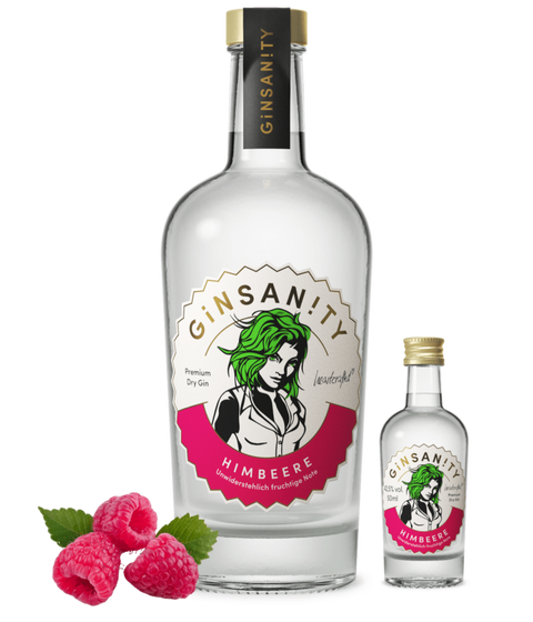 GiNSAN!TY - Himbeere - Himbeer Gin