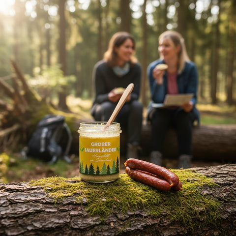 Grober Sauerländer Senf – Körnig & Herzhaft - Jetzt kaufen!