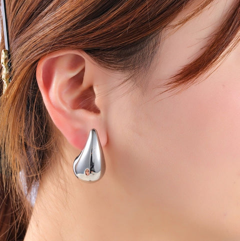 Haily Drop Ohrringe – Eleganz in Silber