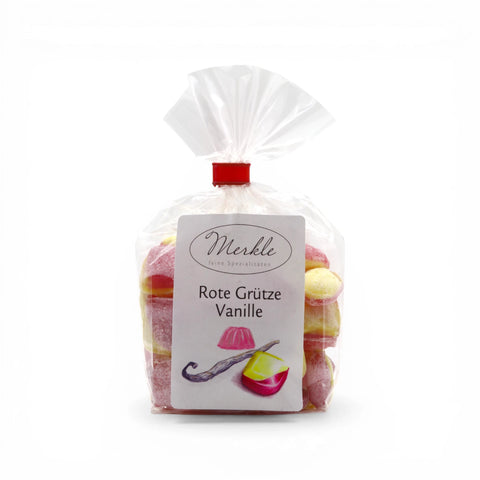 Handgefertigte Premium Bonbons - Rote Grütze & Vanille